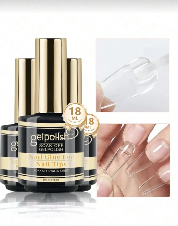 Pegamento para tips soft gel's foto | Jenny’s Nails |  BizneCubano