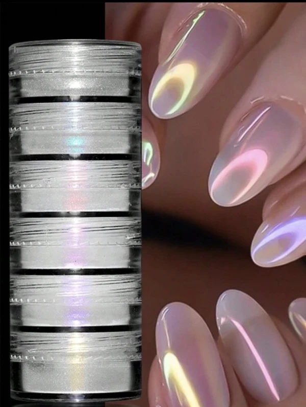 Tarro de efecto aurora's foto | Jenny’s Nails |  BizneCubano