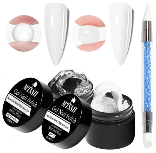Juego de gel sólido con su lápiz de silicona's foto | Jenny’s Nails |  BizneCubano