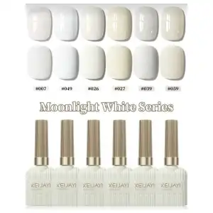 Esmaltes blanco lunar 15ml miniatura 2